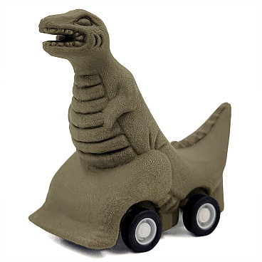 Ластик Brunnen Динозавр Тираннозавр, инерционный Хаки - 8